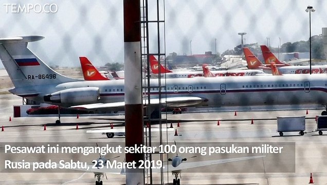 100 Pasukan Darat Rusia Mendarat di Venezuela, Dukung Maduro