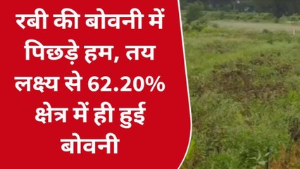 झाबुआ : सिंचाई की पर्याप्त व्यवस्था न होने से कृषि पर असर,रबी की बोवनी में पिछड़ा जिला