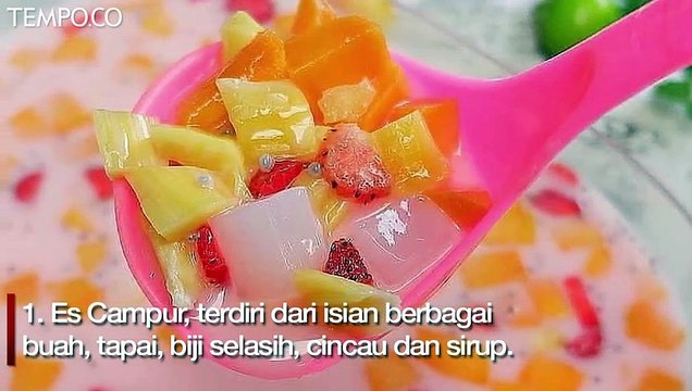 Empat Jenis Es Buah yang Cocok Jadi Menu Berbuka Puasa
