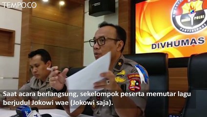 Ada Ajakan Dukung Jokowi di Acara MRSF, Ini Jawaban Polri