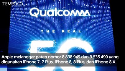 Melanggar Paten Qualcomm, Apple Didenda Rp 442 Miliar