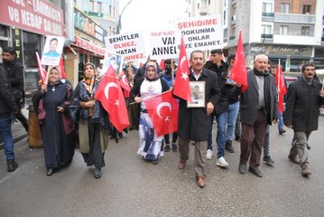 Vanlı aileler HDP İl Başkanlığı önündeki eylemlerini sürdürdü