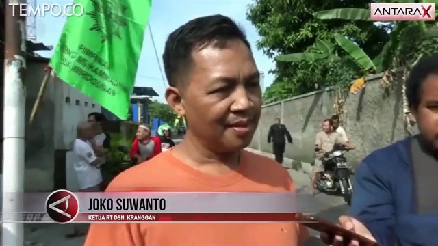 Tim Inafis Datangi Rumah Terduga Pelaku Bom Kartasura