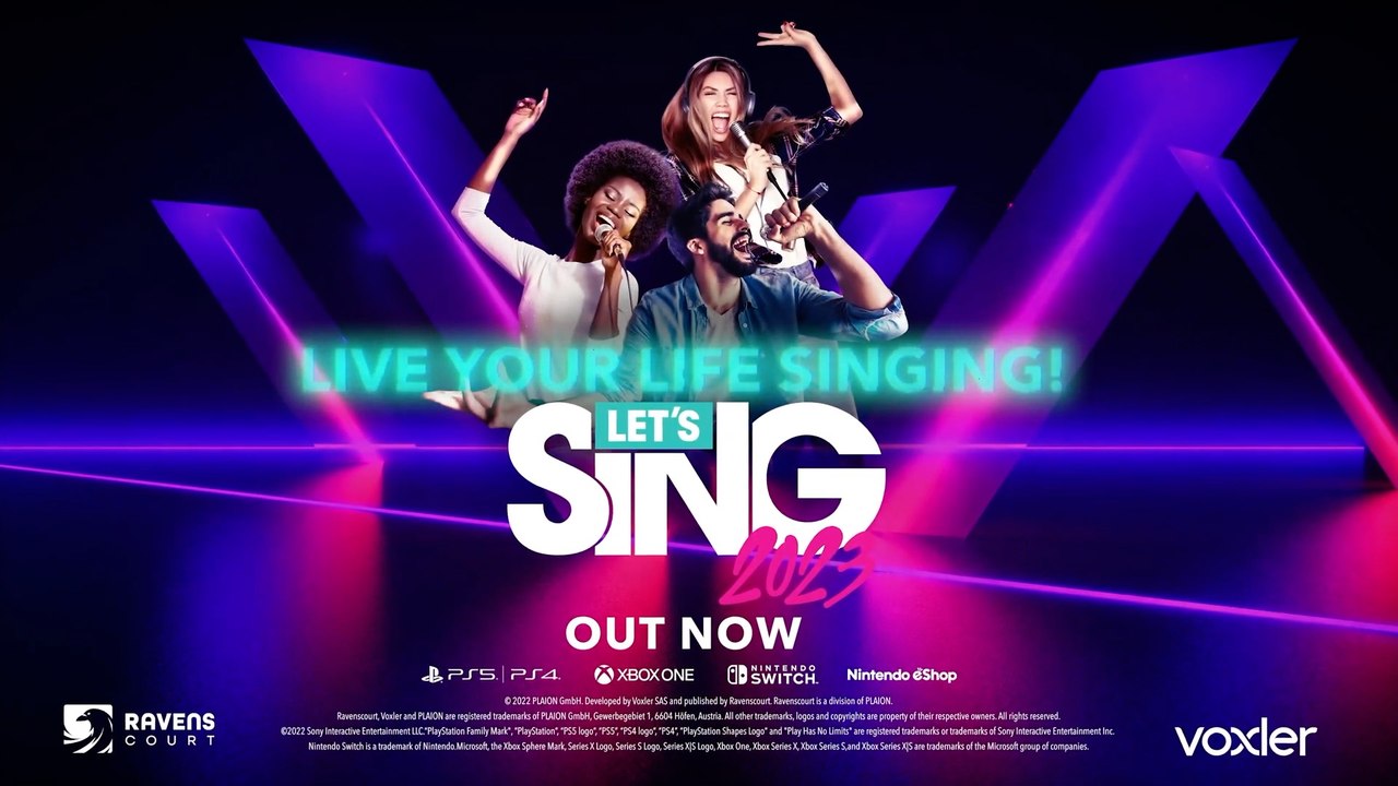 Let’s Sing 2023 Official Release Trailer