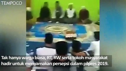 Video Viral Kepala Desa di Bogor Ajak Pilih Jokowi, Ini Isinya