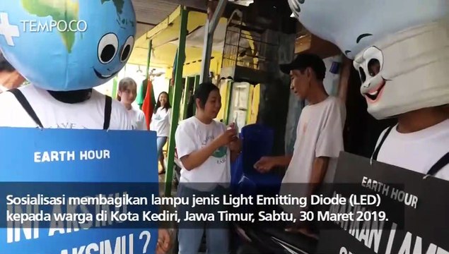 Kampanye Menjaga Bumi dalam Peringatan Earth Hour