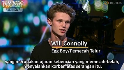 Terungkap Alasan Will Connolly Si Egg Boy Pecahkan Telur di Kepala Senator Australia