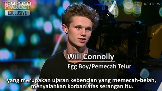Terungkap Alasan Will Connolly Si Egg Boy Pecahkan Telur di Kepala Senator Australia