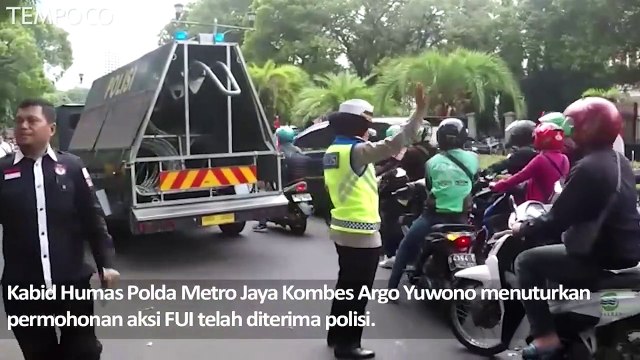 4.000 Personel Gabungan Amankan Aksi FUI di KPU