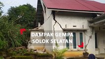 Begini Kerusakan dan Korban akibat Gempa Bumi Solok Selatan