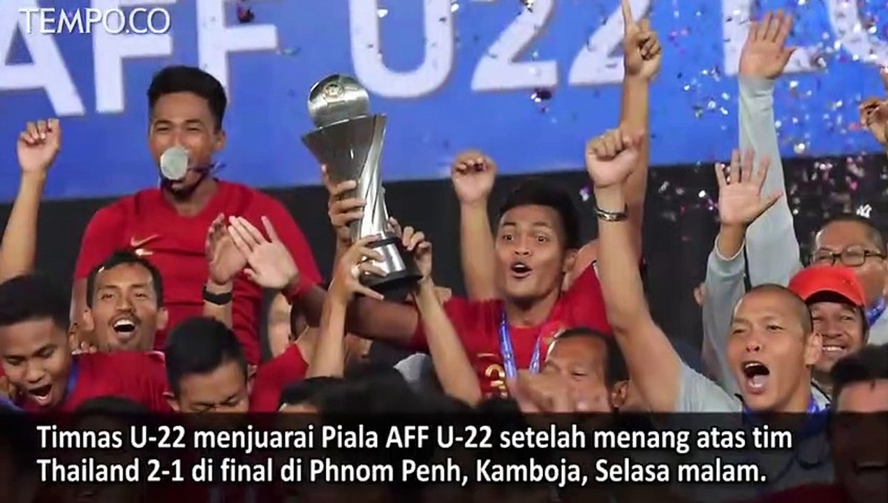 Timnas U-22 Juara AFF U-22, Indra Sjafri Dipuji Kemenpora