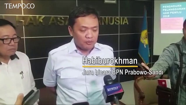 Begini Komnas HAM Nilai Visi-Misi Prabowo-Sandi di Bidang HAM