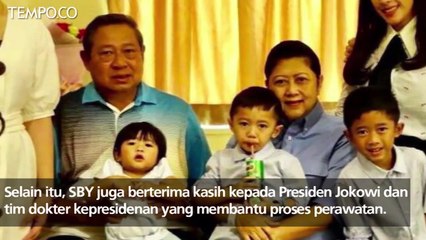 SBY Jelaskan Kondisi Ani Yudhoyono dan Mohon Doa
