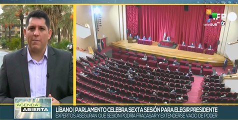 El Líbano efectúa sesión parlamentaria ante vacío gubernamental