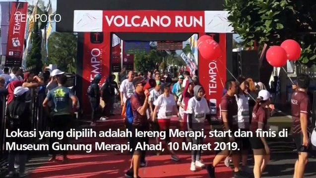 Volcano Run 2019, Lomba Lari Sambil Menikmati Merapi