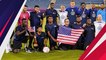 Salut! Piala Dunia 2022, Timnas Amerika Serikat Main Bola Bareng Pekerja Migran Qatar