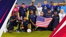 Salut! Piala Dunia 2022, Timnas Amerika Serikat Main Bola Bareng Pekerja Migran Qatar