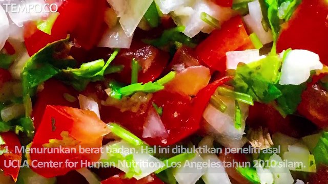 Empat Manfaat Sambal, Bisa Turunkan Berat Badan dan Cegah Kanker