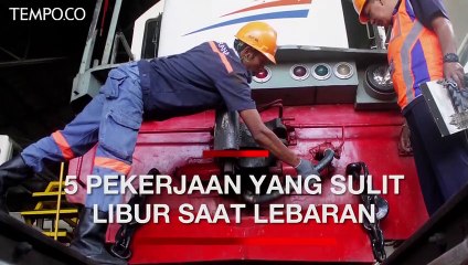 5 Pekerjaan Ini Sulit Libur saat Lebaran