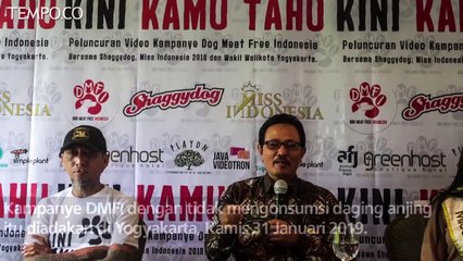 Miss Indonesia 2018 Alya Nurshabrina Kampanye Anjing dan Kucing