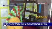 Tarik Perhatian,Tenun Bomba Elon Musk di KTT B20 Ternyata dari Sulawesi Tengah!