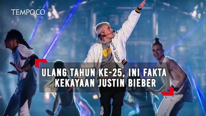 Ulang Tahun Ke-25, Ini Fakta Kekayaan Justin Bieber