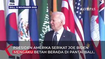 Joe Biden Ungkap Sempat Tak Mau Pulang Usai Hadiri KTT G20: Saya Merasa di Rumah..