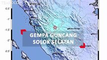 Puluhan Rumah Rusak Akibat Gempa M 5,6 di Solok Selatan