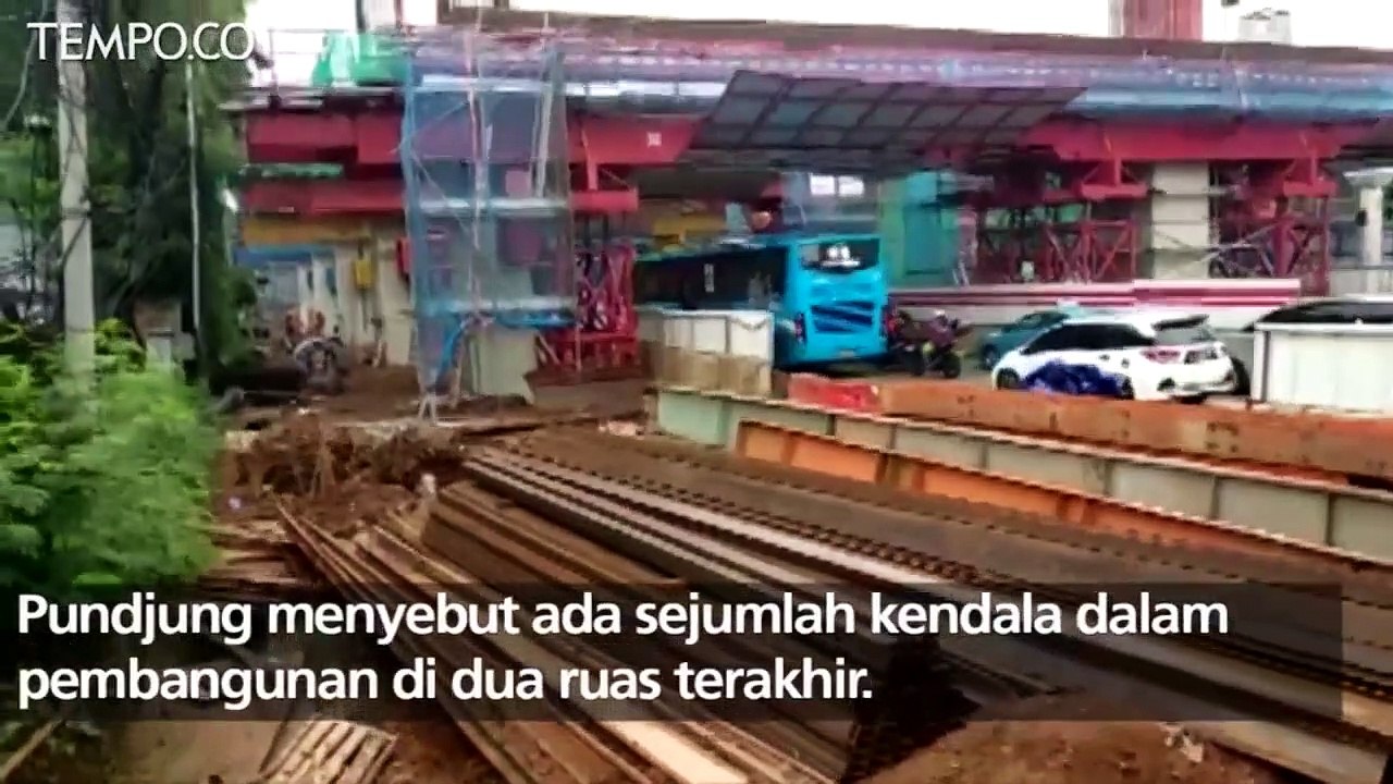 Proyek LRT Capai 56,41 Persen, Terkendala Tiga Masalah