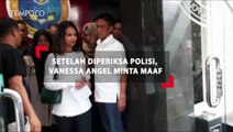 Setelah Diperiksa Polisi, Vanessa Angel Minta Maaf