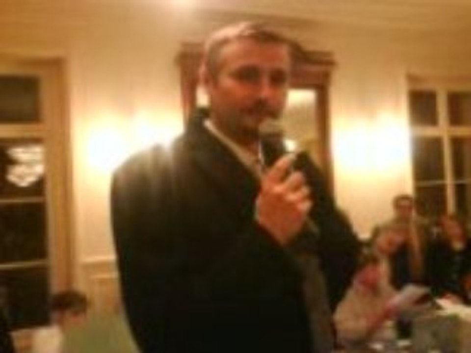 Discours Christian RICHOMME mennecy municipale élection