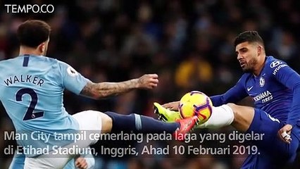 Hasil Liga Inggris Manchester City Vs Chelsea