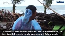 Tsunami Selat Sunda, Presiden Cina Ucapkan Duka Cita dan Akan Salurkan Bantuan