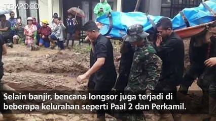 Banjir dan Tanah Longsor Terjang Manado
