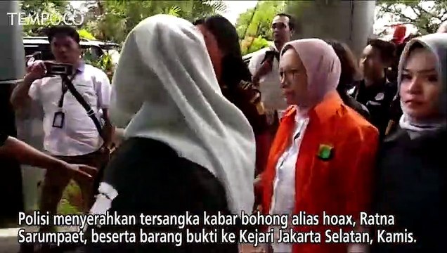 Berkas Kasus P21, Ratna Sarumpaet Diserahkan ke Kejari