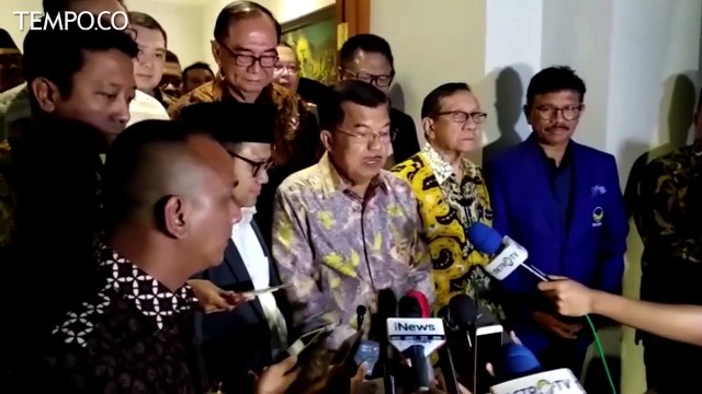 Elektabilitas Jokowi di Banten Kalah, JK: Perlu Kerja Keras