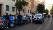 Roma, tre omicidi nel quartiere Prati: i rilievi della scientifica