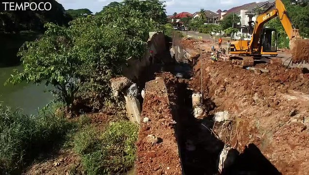 Tanah Amblas di Kemang Pratama, Ini Akibatnya