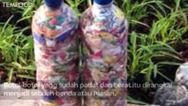 Warga Kepulauan Seribu Manfaatkan Sampah Plastik Jadi Ecobrick