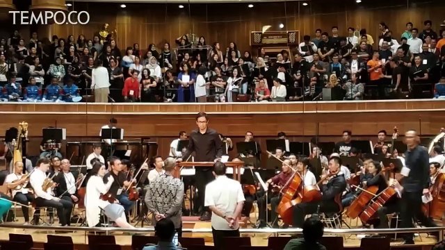 Bekraf Gelar Konser Simfoni Berikan Apresiasi Untuk TNI