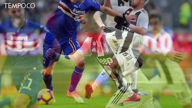 Serie A: Ronaldo Borong Dua Gol Saat Juventus Jamu Sampdoria
