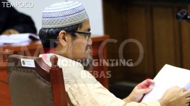 Alasan Jonru Ginting Bebas Melewati Dua Pertiga Masa Tahanan