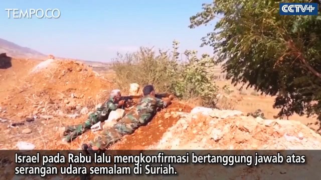 Suriah Kutuk Serangan Udara Israel ke Damaskus