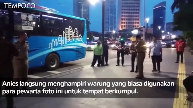 Ngopi Bareng Anies Baswedan di Bundaran HI, Wartawan Curhat