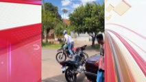 Motociclista faz manobras perigosas em Cambira e vídeo viraliza