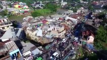 Video Drone: Angin Puting Beliung Melanda Bogor