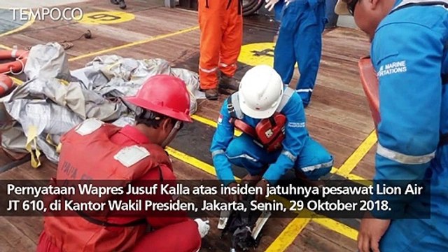 Pesawat Lion Air Jatuh, Wapres JK Minta Perketat Pengawasan
