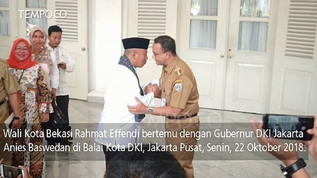 Ini Hasil Pertemuan Anies Baswedan dan Wali Kota Bekasi