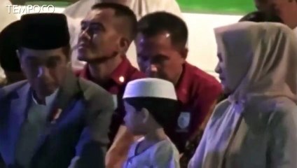 Tingkah Lucu Jan Ethes Saat Mengerjai Paspampres