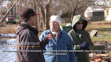 Kesaksian Warga Taylorville Saat Tornado Menghantam Kota